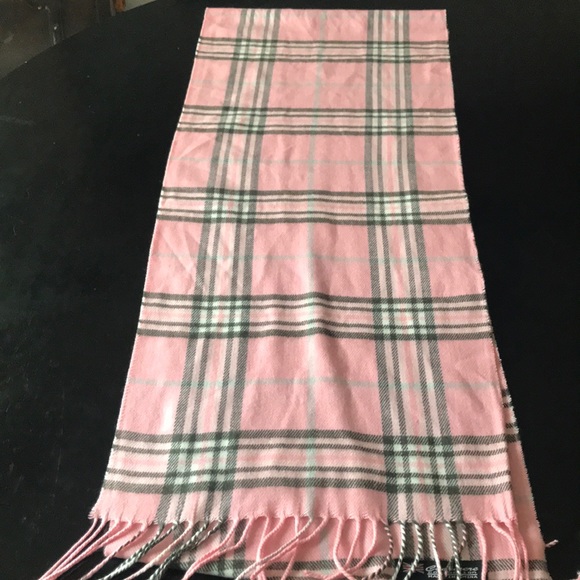New Acrylic Pink /Black Super Soft Scarf  60x 12.5 - Picture 5 of 5